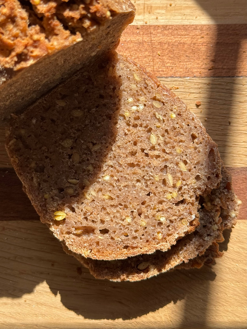Vegan Sourdough Ezekiel Bread